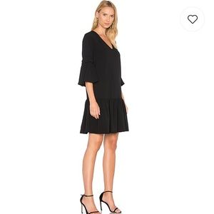 Ganni black dress